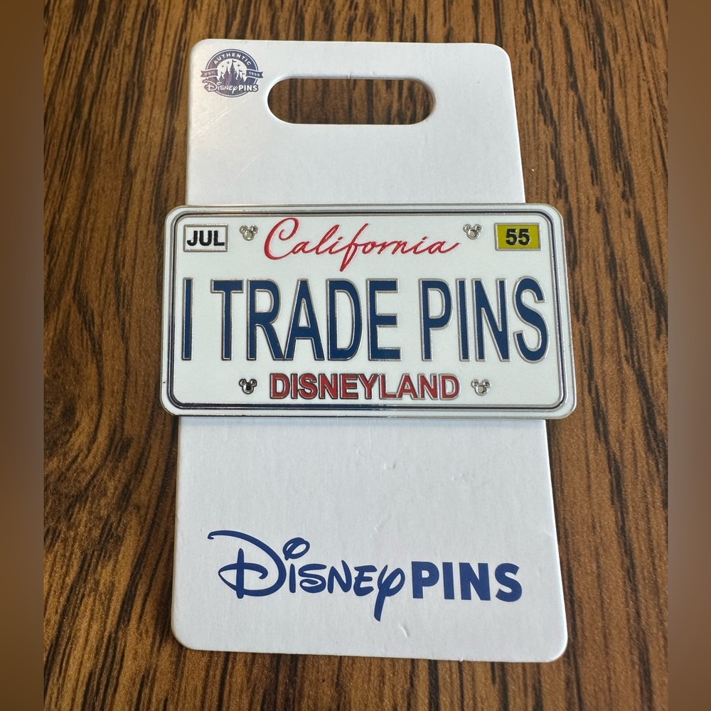 Disneyland Resort I Trade Pins California License Plate Pin